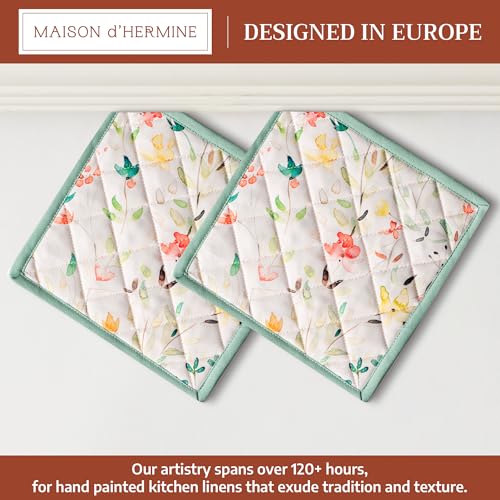 Pot Holders 100% Cotton Potholders (2 Count)