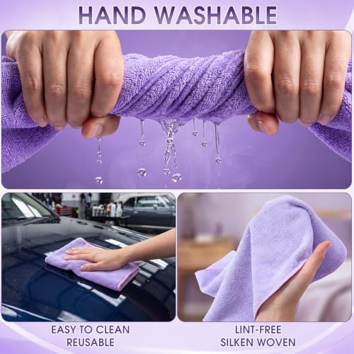 Car Microfiber Clean Cloths (60 Count)