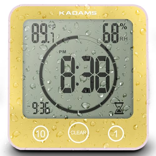 Shower Clock Waterproof Bathroom Timer