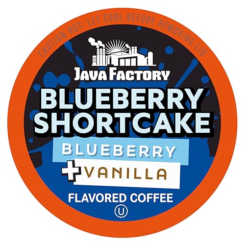 Coffee Pods Blueberry Flavored Coffee for Keurig K (40 Count)