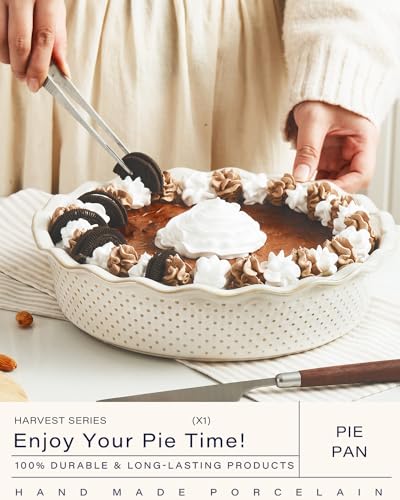Ceramic Deep Pie Pan (2 Count)