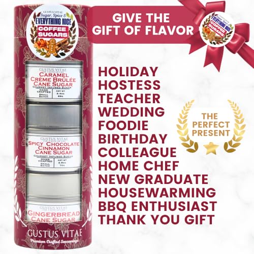 Coffee Sugars Gift Set of 3 (12 Ounce)