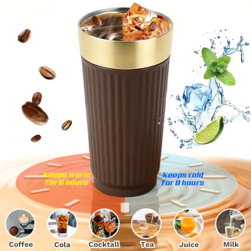 Vacuum Insulated Stainless Steel Travel Coffee Mug