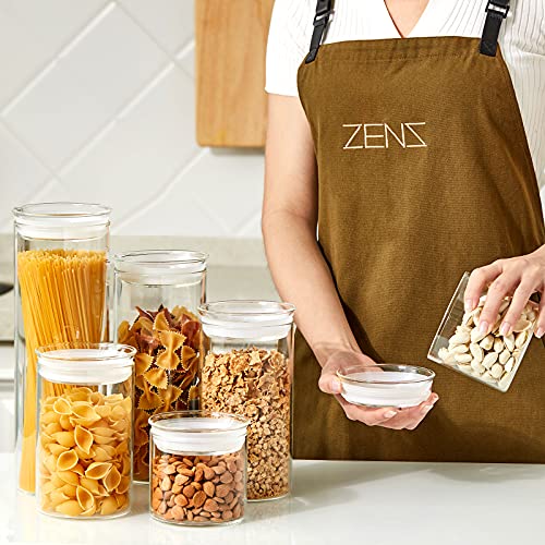 10oz Glass Jars with Airtight Lid (4 Count)