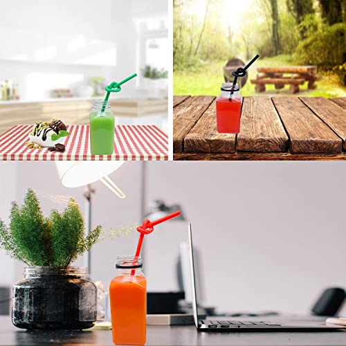 3 Pcs 8 Ounce Plastic Juice Bottles (3 Count)