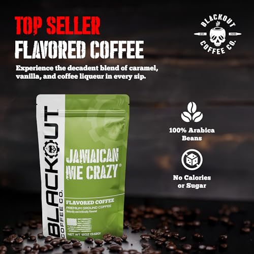 Blackout Coffee Jamaican Me Crazy Ground Coffee (12 Ounce)