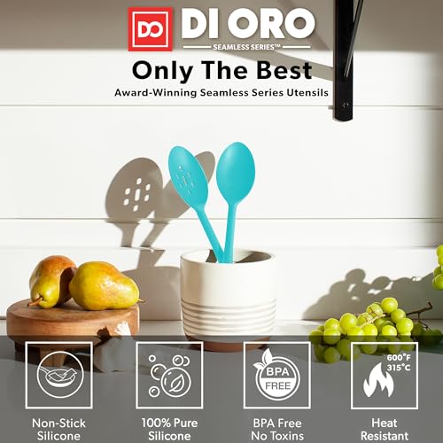 DI ORO Silicone Cooking Spoons