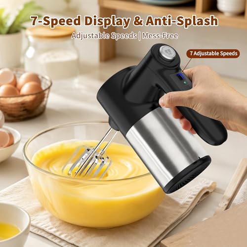Cordless Electric Hand Mixer