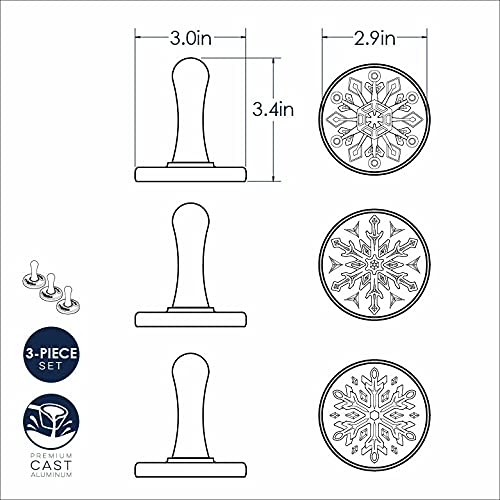 Snowflake Cookie Stamps (3 Count)