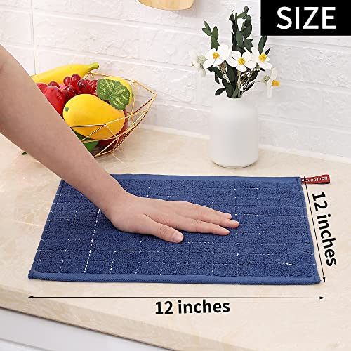 100% Cotton Terry Kitchen Dish Cloths (6 Count)