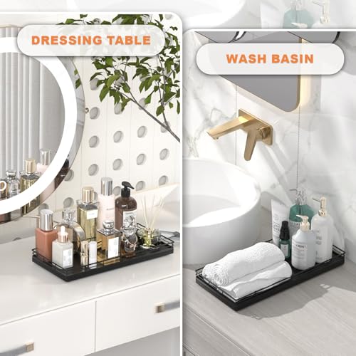 Oak Bathroom Toilet Tank Tray