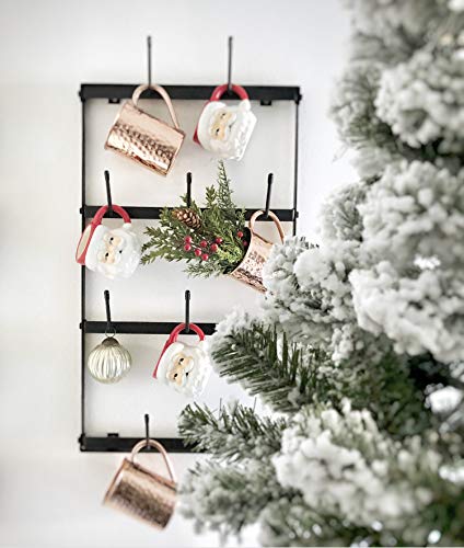 Mug Rack with Sturdy Steel Frame