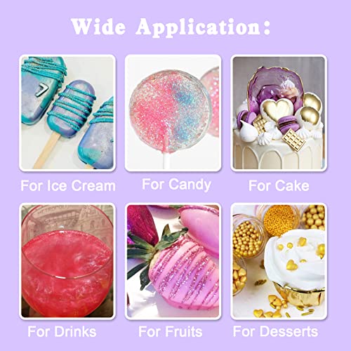 Edible Glitter Spray Set