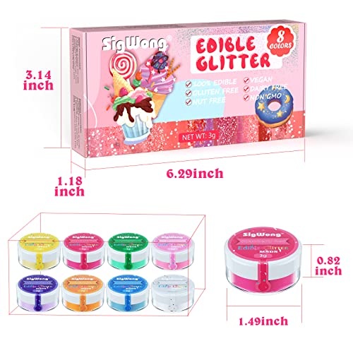 Edible Glitter Set