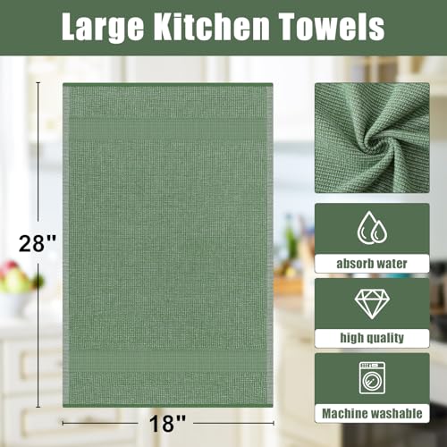 380 GSM Cotton Premium Kitchen Towels 6 Pack (6 Count)
