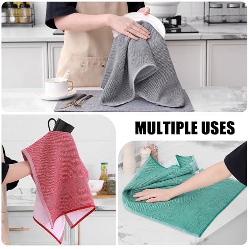 380 GSM Cotton Premium Kitchen Towels 6 Pack (6 Count)