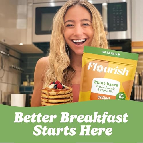Plant Based Protein Pancake & Waffle Mix (15.16 Ounce)