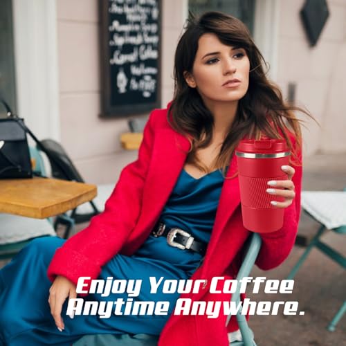 Vacuum Insulated Stainless Steel Travel Coffee Mug