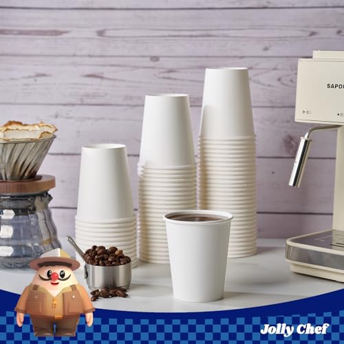 400 Pack 8 oz Paper Coffee Cups (400 Count)