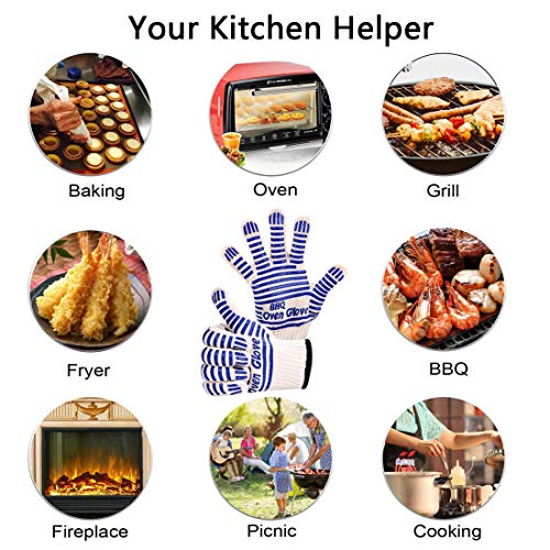 Extreme Heat Resistant Oven Gloves (2 Count)