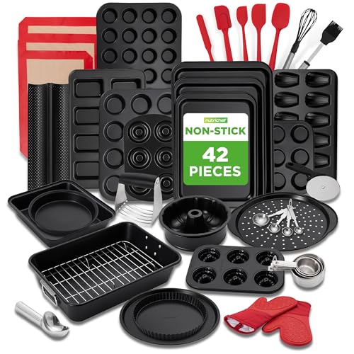 42 Pc Bakeware Set Nonstick