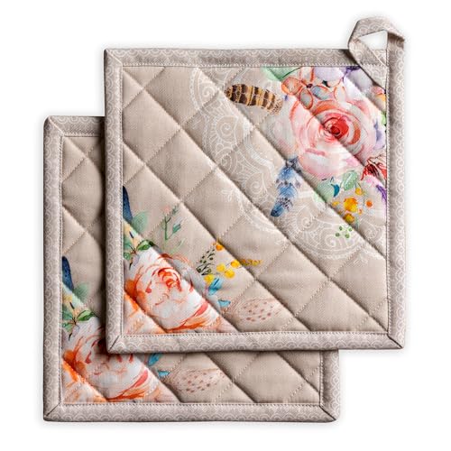 Pot Holders 100% Cotton Potholders (2 Count)