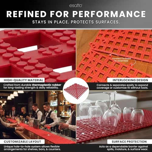 Interlocking Shelf Mats (6 Count)