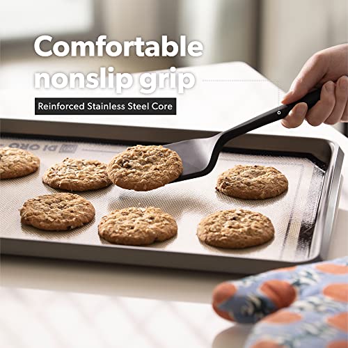 DI ORO Silicone Turner Spatula Set (2 Count)