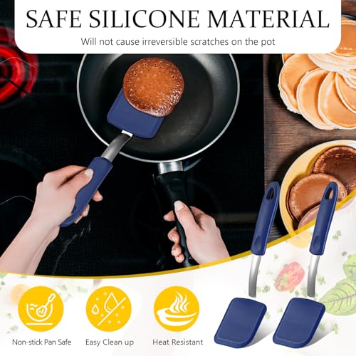 2 Pcs Mini Silicone Cookie Brownie Spatula (2 Count)