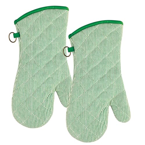 Yarn Dyed Oven Mitts 1 Pair (2 Count)