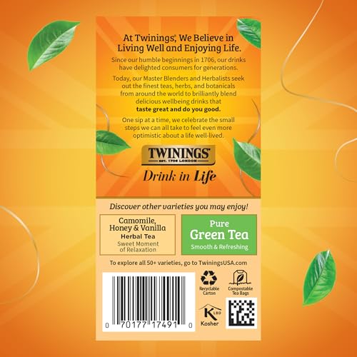 Peppermint & Creamy Vanilla Herbal Tea Bags (120 Count)