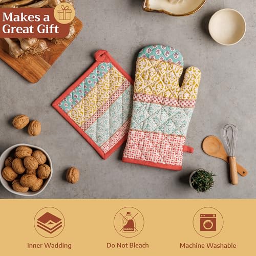 Maison d'Hermine Oven Gloves 100% Cotton Oven Mitt