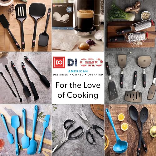 DI ORO Silicone Cooking Spoons (2 Count)