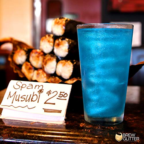 Sky Blue BREW GLITTER Edible Glitter For Drinks