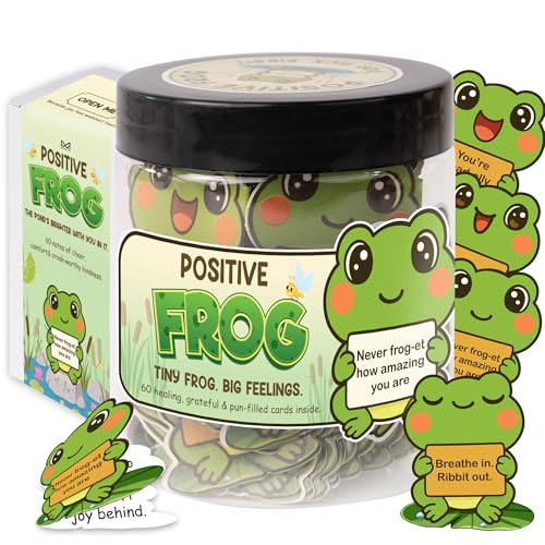 Positive Jar 60 Positive Affirmation Cards Funny Mothers Day Gifts for Mom From Daughter Son Sister Friend Coworkers Nurse Teachers Appreciation Gifts Cinco De Mayo