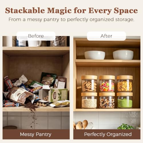 Overnight Oats Containers with Lids 10 oz (4 Count)