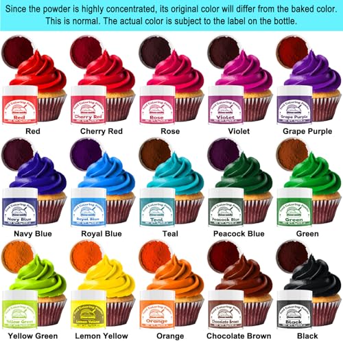 Food Coloring Powder for Baking (2.7 Ounce)