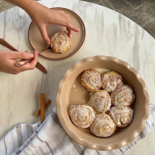 Mora Modern Farmhouse Style Ceramic Pie Pan (27.99 Count)