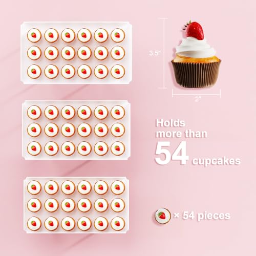 3 Pieces Cupcake Stand Holder (162 Count)
