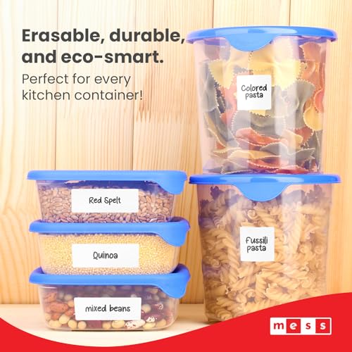 Removable Dry Erase Labels 96 Pk 1x3 in and 1.5 in
