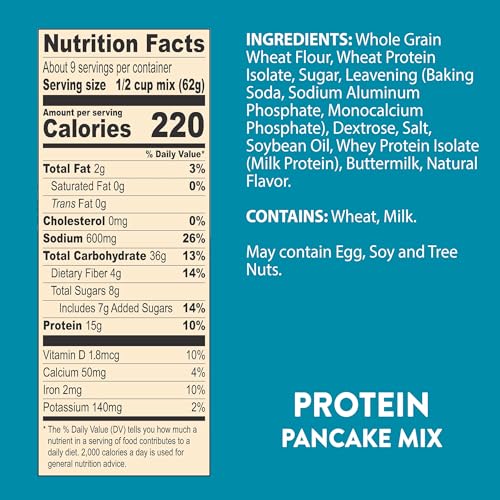Protein Buttermilk Pancake and Waffle Mix (160 Ounce)