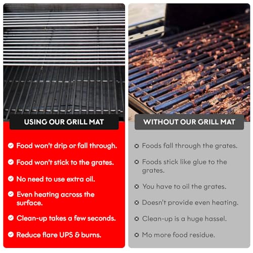 BBQ Grill Mat Set of 3 (3 Count)