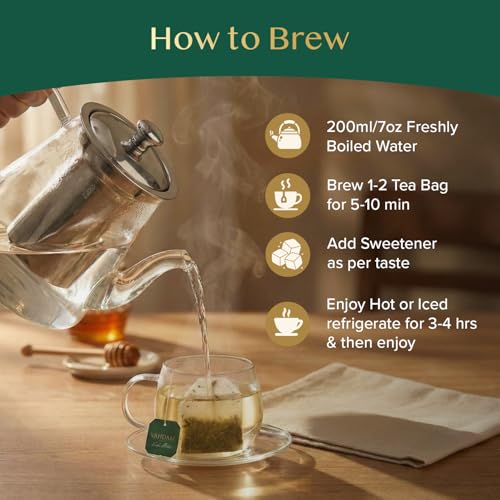 Moringa Tea 100 Tea Bags (100 Count)