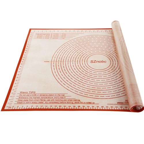Silicone Pastry Mat 36X24 inch Baking Mat for Rolling Dough