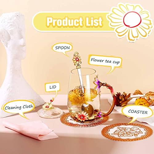 Flower Tea Cup Friendship Gifts For Women