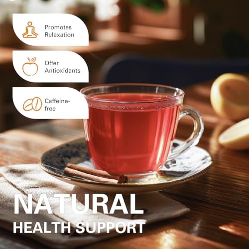 Apple Cinnamon Herbal Tea Bags 60 Count
