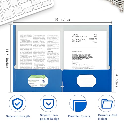 File folders with Pockets (50 Count)