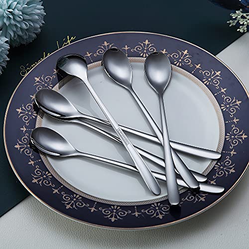 Premium Stainless Steel Coffee Stirrer Set (6 Count)