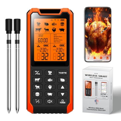 Smart Bluetooth Meat Thermometer