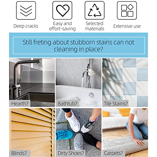 2 Pack Scrub Brush for Cleaning with Long Handle (2 Count)